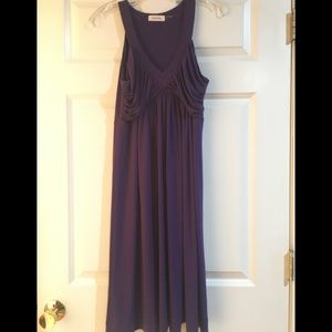 Calvin Klein purple cocktail dress